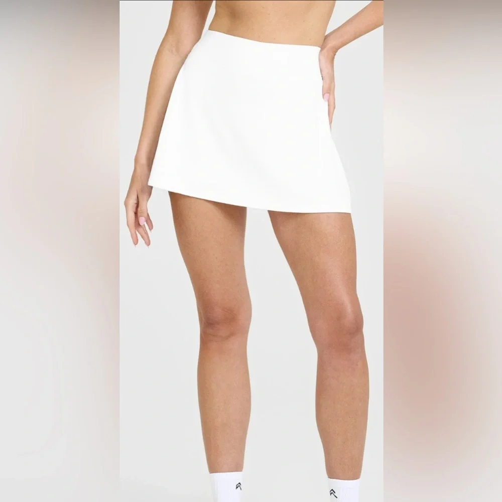 NWT [Oner Active] Softmotion Tennis Skort (Skirt w/ Shorts) in White Women’s XXL - Picture 4 of 14